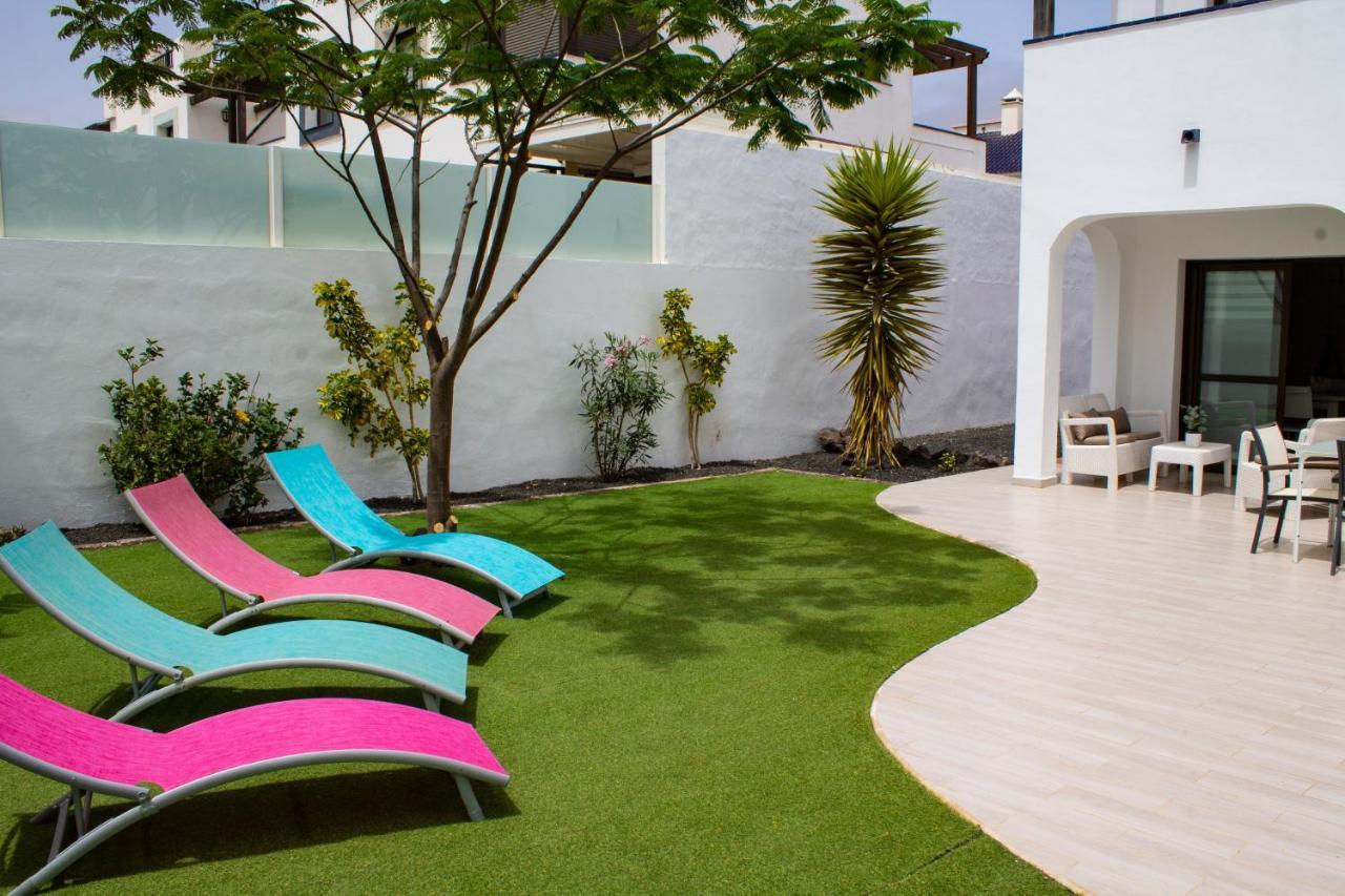 Villa Sol Y Paz, Espacioso Jardin Y Aparcamiento Corralejo Exteriör bild