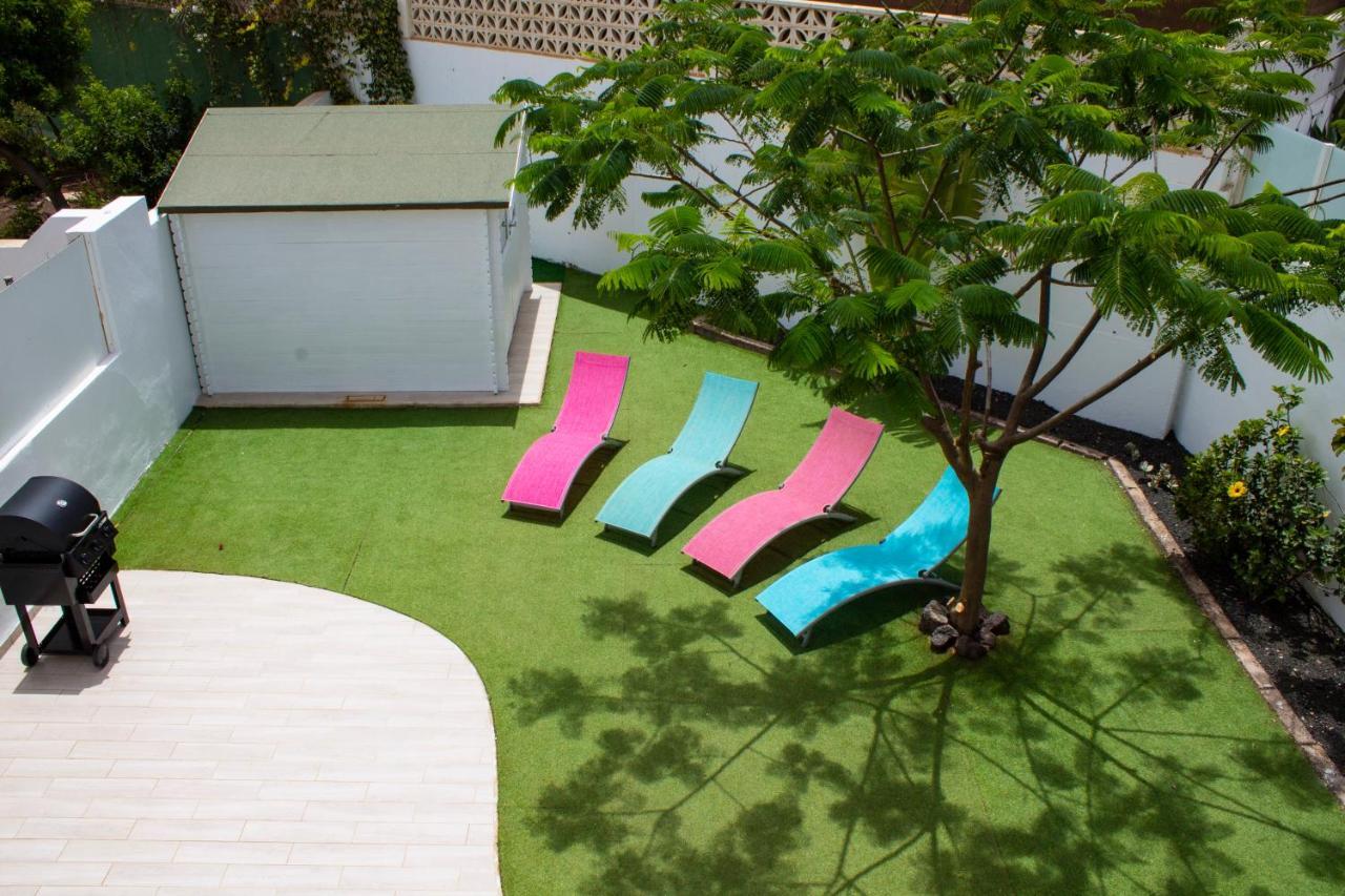 Villa Sol Y Paz, Espacioso Jardin Y Aparcamiento Corralejo Exteriör bild